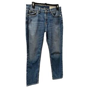 Rag & Bone Women's Blue Dre Slim Boyfriend Distressed Jeans Pants Size 27